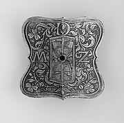 Escutcheon Plate with the Device of Ottheinrich, Count Palatine of the Rhine