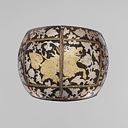 Knee defense from a ceremonial armor