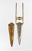Dagger and scabbard