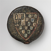 Sword Pommel with the Arms of Pierre de Dreux (ca. 1190–1250), Duke of Brittany and Earl of Richmond