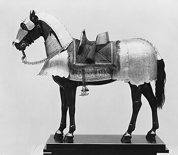 Armor for man and horse