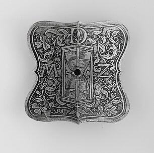 Escutcheon Plate with the Device of Ottheinrich, Count Palatine of the Rhine