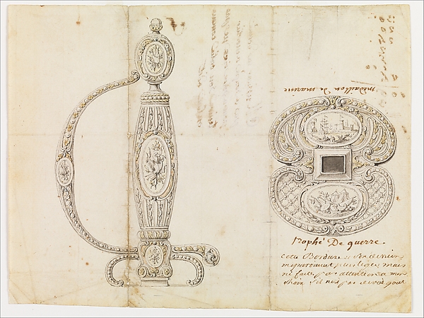 Design for a small-sword hilt