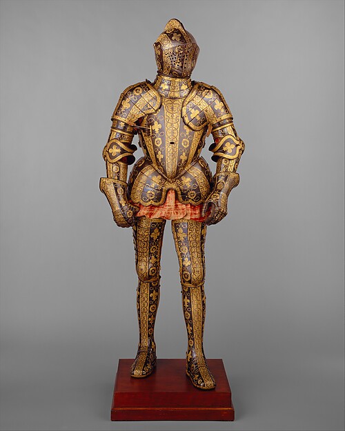 Armor Garniture of George Clifford, Third Earl of Cumberland