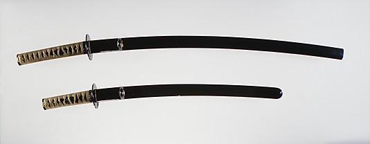 Blades and Mountings for a Pair of Swords (Daisho)