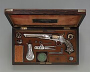Cased Colt Model 1862 Police Revolver, serial no. 9174, with Thuer Conversion for Self-contained Cartridges, and Accessories