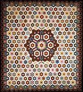 Quilt, Hexagon or Honeycomb pattern