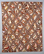 Quilt, Contained Crazy pattern