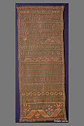 Embroidered sampler