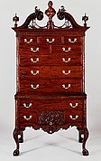 High chest of drawers