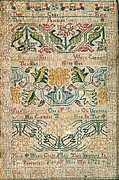 Embroidered Sampler