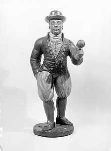 Figure of a Tobacco Auctioneer