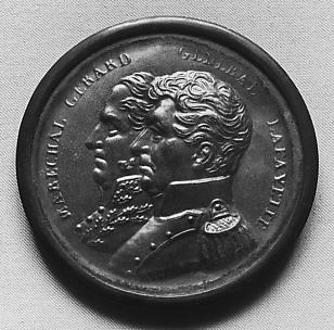 Disk of General Lafayette and Marshal Gerard