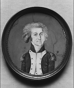 Portrait Miniature of the Marquis de Lafayette
