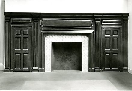 Fireplace wall paneling from the Benjamin Hasbrouck House