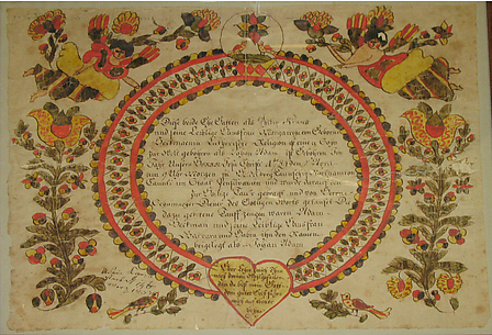 Birth and Baptismal Certificate