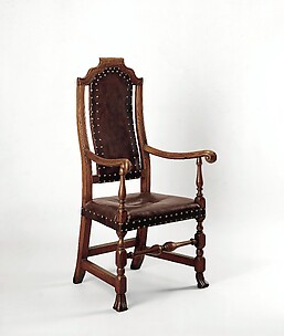 Leather armchair