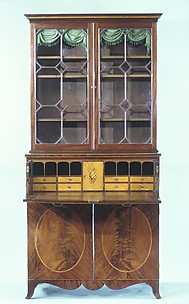 Secretary and bookcase