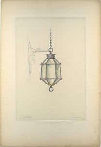 Design for hanging light fixture