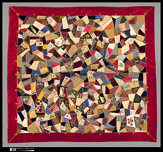 Quilt, Crazy pattern