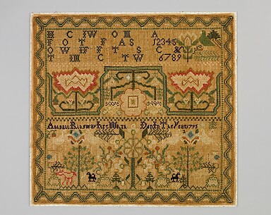 Embroidered Sampler