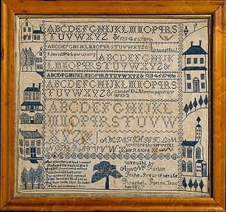 Embroidered Sampler