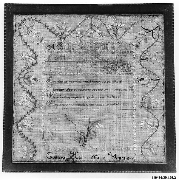 Embroidered Sampler