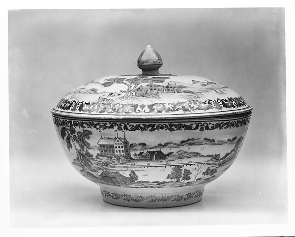 Covered Punch Bowl