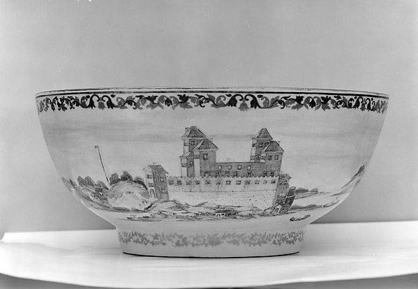 Covered Punch Bowl