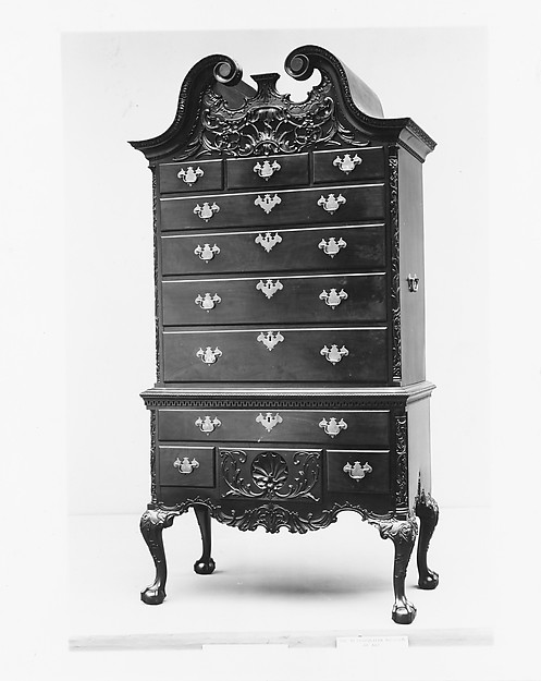 High chest of drawers