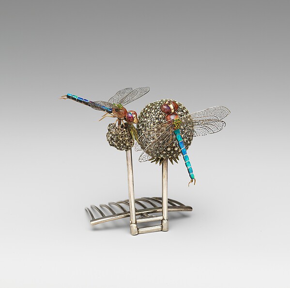 dragonfly hair ornament