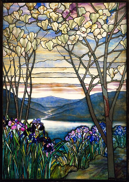 Magnolias and Irises