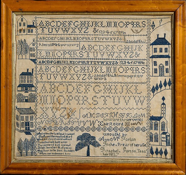 Embroidered Sampler