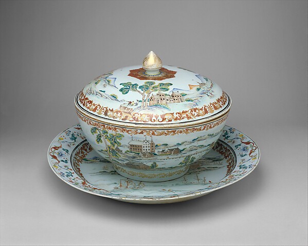 Covered Punch Bowl