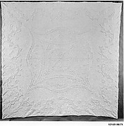 Wholecloth whitework quilt