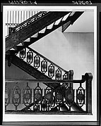 Staircase from Chicago Stock Exchange Building, Chicago