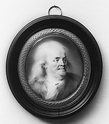 Plaque Portrait of Benjamin Franklin