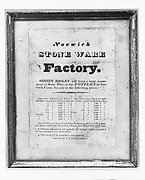 Advertisement for Norwich Stone Ware Factory