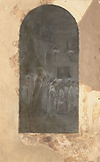 Design for single mosaic panel for "Te Deum Laudamus" triptych