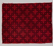 Ingrain carpet piece