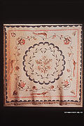 Chintz appliqued quilt