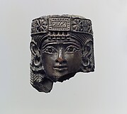 Female head with diadem
