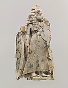 Plaque with a standing figure dressed in Egyptian style