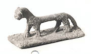 Figurine of a dog (?)