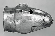 Vessel in the form of a horse's head