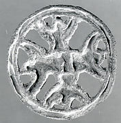 Compartmented stamp seal