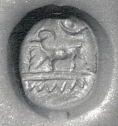 Scaraboid seal