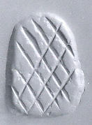 Loop-handled wedge-shaped stamping device