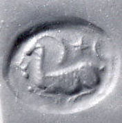 Scaraboid seal