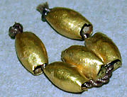 Necklace pendants and beads
